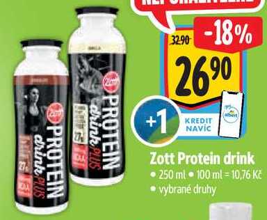 Zott Protein drink, 250 ml