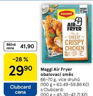 Maggi Air Fryer obalovací směs, 66-70 g, více druhů  