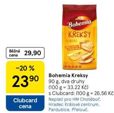 Bohemia Kreksy, 90 g