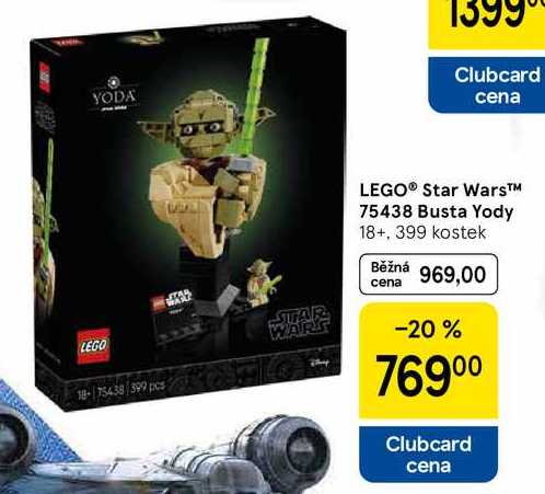 LEGO® Star Wars™ 75438 Busta Yody 18+, 399 kostek 