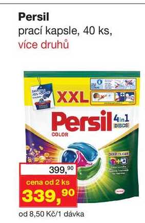 Persil prací kapsle, 40 ks