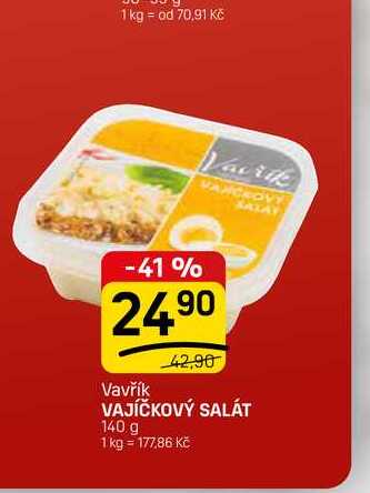 Vajíčkový salát 140g