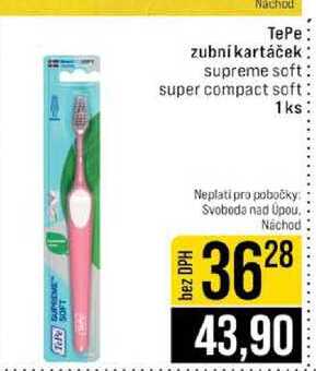 TePe zubní kartáček supreme soft super compact soft 1ks