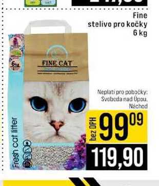 Fine stelivo pro kočky 6 kg 