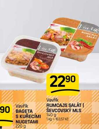 Rumcajs salát, ševcovský mls 140g