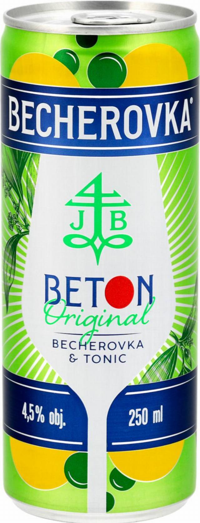 Becherovka Beton Ostatní alkoholický nápoj různé druhy