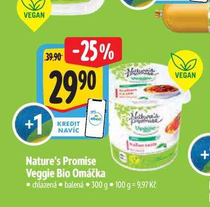  Nature's Promise Veggie Bio Omáčka 300 g