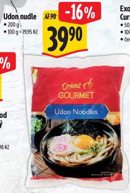 Udon nudle, 200 g