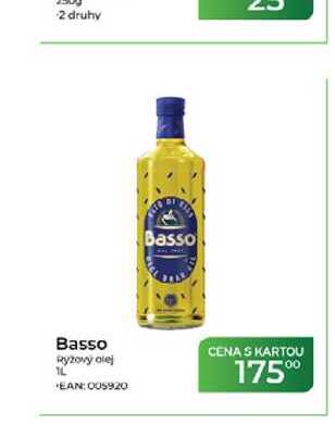 Basso Ryzovy olej 1 L