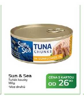Sun & Sea Tunak kousky 160 g