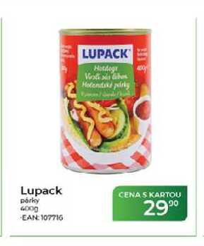 Lupack párky 400 g