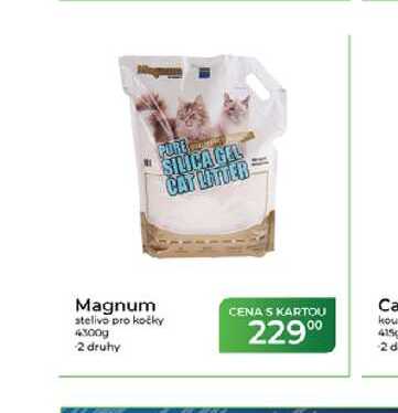 Magnum stelivo pro kočky 4300g 