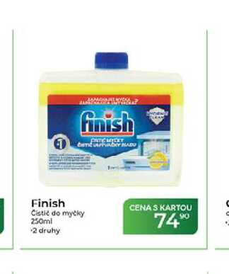 Finish Čistič do myčky 250ml  