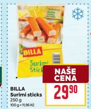 BILLA Surimi sticks 250 g