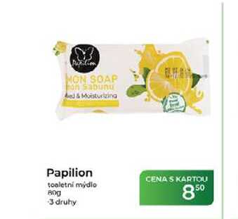 Papilion toaletní mýdlo 80 g