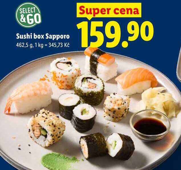 Sushi box Sapporo, 462,5 g