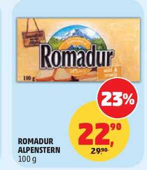 ROMADUR ALPENSTERN, 100 g 