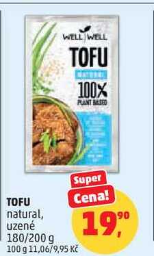 TOFU natural, uzené, 180/200 g 