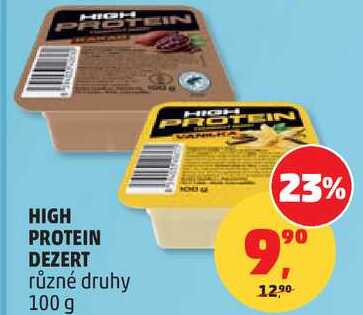 HIGH PROTEIN DEZERT různé druhy, 100 g 