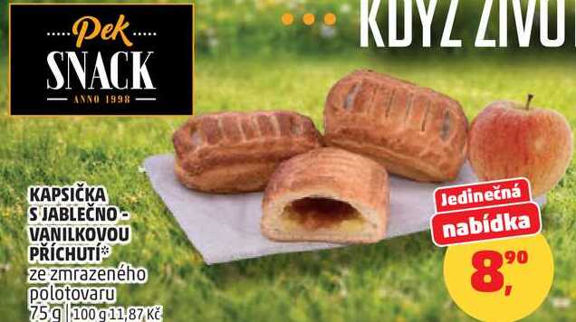 KAPSIČKA S JABLEČNO VANILKOVOU PŘÍCHUTÍ, 75 g