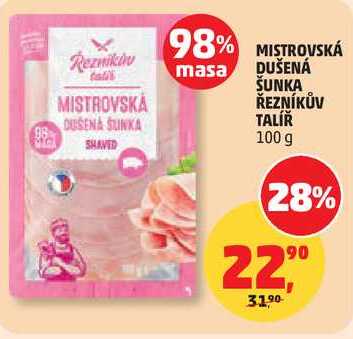 MISTROVSKA DUSENA SUNKA SHAVED ŘEZNÍKŮV TALÍŘ, 100 g 