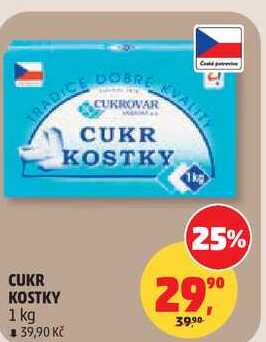 Cukrovar Cukr kostky, 1 kg