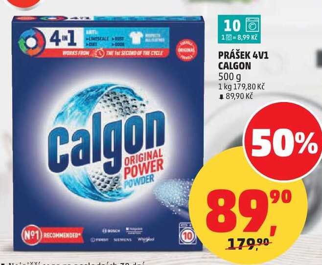 PRÁŠEK 4V1 CALGON, 500 g 