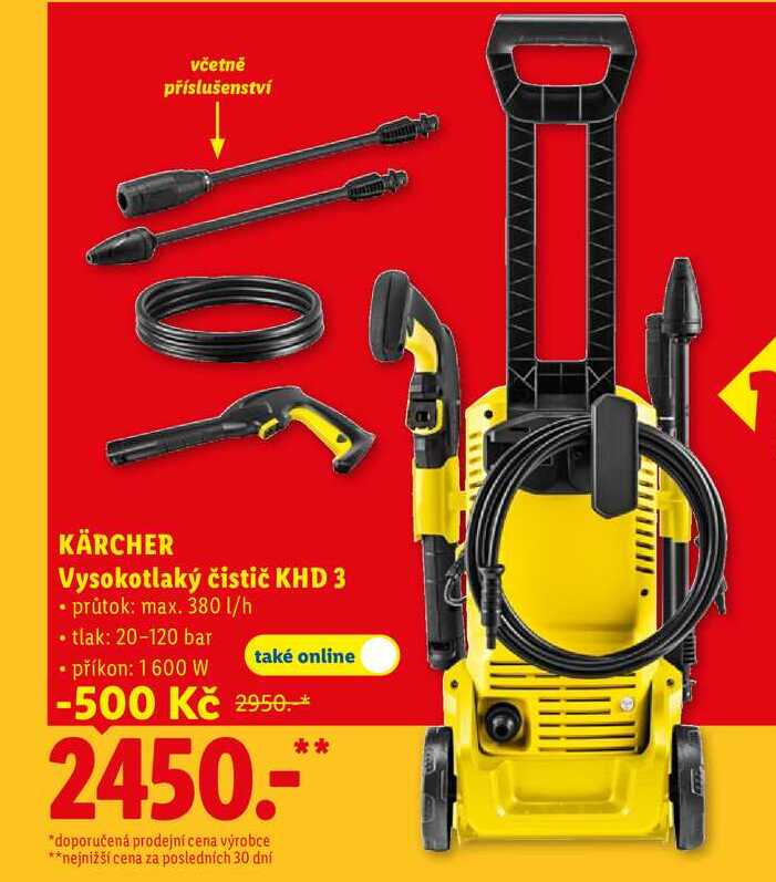 KÄRCHER Vysokotlaký čistič KHD 3