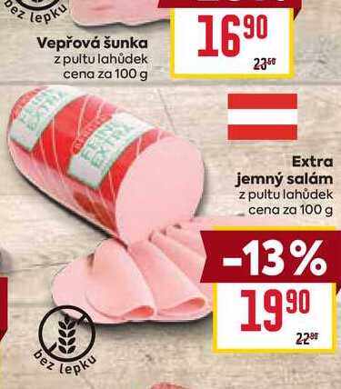 Extra jemný salám 100g
