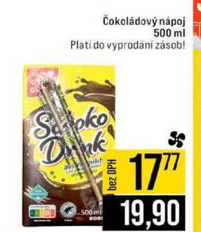 Čokoládový nápoj 500 ml 