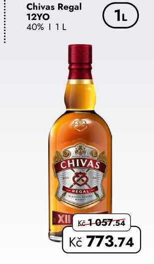 Chivas Regal 12YO 40% | 1L
