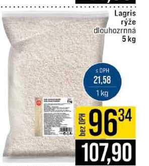 Lagris rýže dlouhozrnná 5 kg