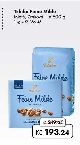 Tchibo Feine Milde Mletá 500 g 