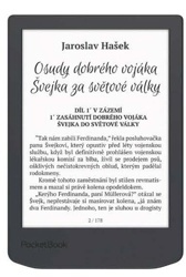 Čtečka e-knih PocketBook 619 Verse Lite (PB619-T-WW) šedá