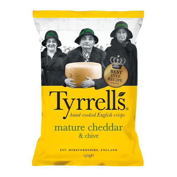 Tyrrells Brambůrky s příchutí cheddaru