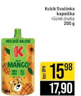 Kubik Svačinka kapsička různé druhy 200 g