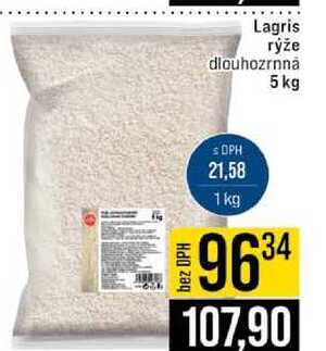 Lagris rýže dlouhozrnná 5kg