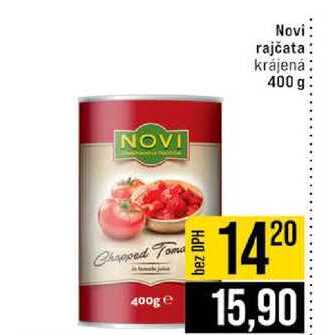 Novi rajčata krájená 400 g