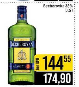 Becherovka 38% 0,5l
