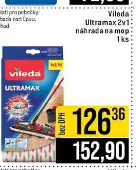 Vileda Ultramax 2v1 náhrada na mop 