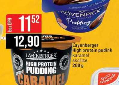 Layenberger High protein pudink karamel skorice 200 g