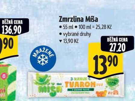 Zmrzlina Míša 55 ml