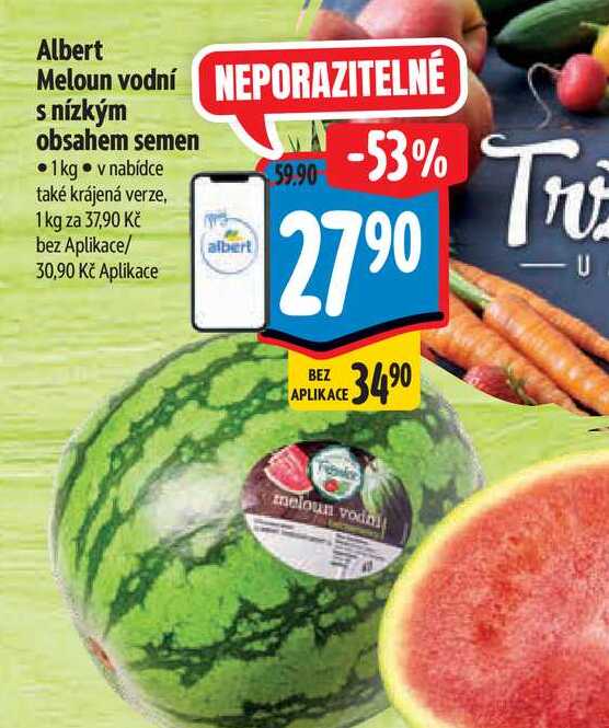 Albert Meloun vodní 1 kg