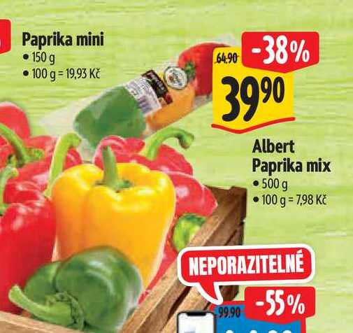 Albert Paprika mix 500 g