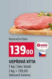 VEPŘOVÁ KÝTA 1 kg bez kosti