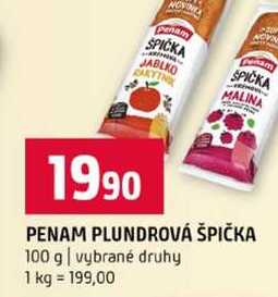 PENAM PLUNDROVÁ ŠPIČKA 100 g vybrané druhy