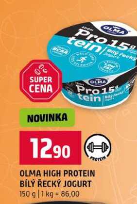 OLMA HIGH PROTEIN BÍLÝ ŘECKÝ JOGURT 150 g