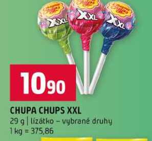 CHUPA CHUPS XXL 29 g lízátko vybrané druhy