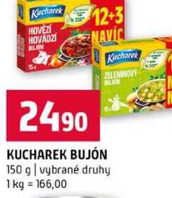 KUCHAREK BUJÓN 150 g vybrané druhy 