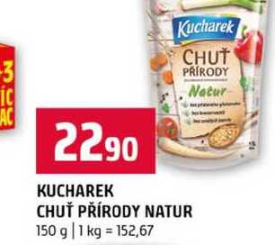 KUCHAREK CHUŤ PŘÍRODY NATUR 150 g